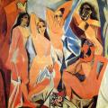 Picasso. Les Demoiselles d'Avignon, 1907