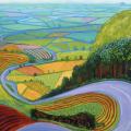 David Hockney. Garrowby Hill (1998)