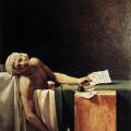 David. La mort de Marat (1793)