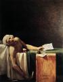 David. La mort de Marat (1793)