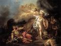 David. Le combat de Mars contre Minerve (1771)
