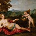 David Teniers le Jeune. Vénus et Cupidon (1655)