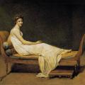 Jacques-Louis David. Madame Récamier (1800)
