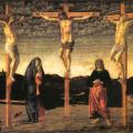 Del Castagno. Crucifixion (v. 1450)