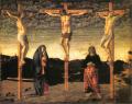 Del Castagno. Crucifixion (v. 1450)