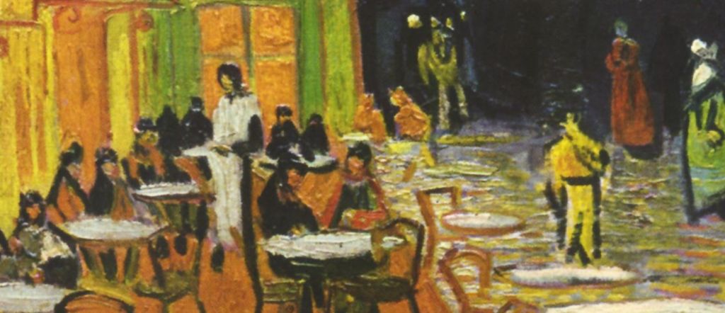 Vincent Van Gogh. Terrasse de café le soir (1888)