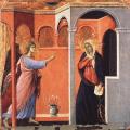 Duccio. Annonciation (1308-11)