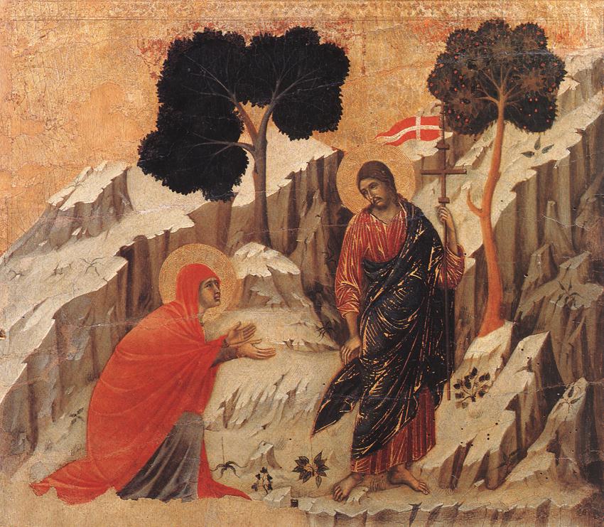 Giotto. Noli me tangere (début 14e siècle)