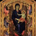 Duccio. Madone Rucellai (1285)