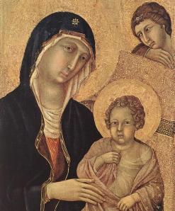 Duccio. Maestà, détail (1308-11)