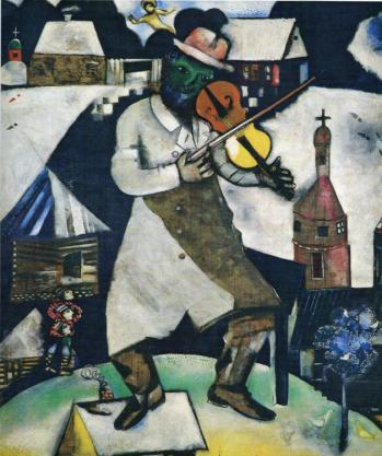 Chagall. Le Violoniste, 1912