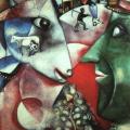 Chagall. Moi et le village, 1911