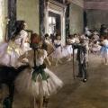 Edgar Degas. La classe de danse (1871-74)