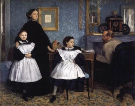 Edgar Degas. La famille Bellelli (1858-67)