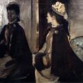 Edgar Degas. Madame Jeantaud au miroir (1875)