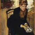 Edgar Degas. Mary Cassatt (1880-84)