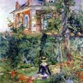 Édouard Manet. Jeune fille au jardin de Bellevue (1880)