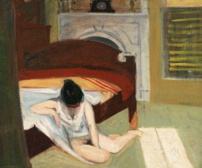 Edward Hopper. Intérieur en été (Summer Interior, 1909)