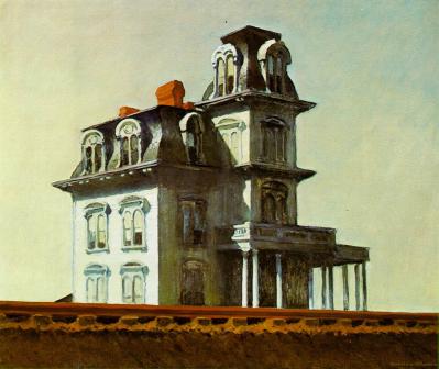 Edward Hopper. The House by the Railroad (1925)