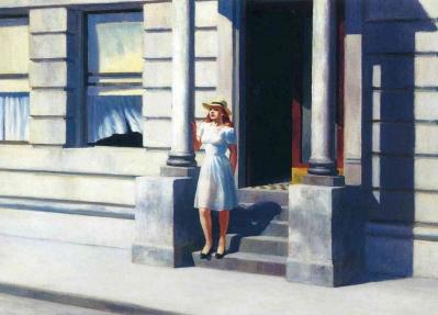 Edward Hopper. Summertime (1943)