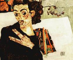Egon Schiele. Autoportrait (1911)