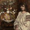 Émile Bernard. La sicilienne au bouquet de fleurs (1922)