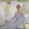 Émile Claus. Portrait d’Anna De Weert (1899)