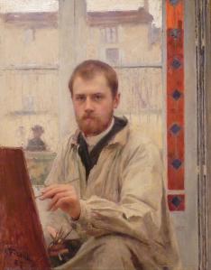 Émile Friant. Autoportrait (1887)