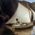 Émile Friant. La Petite barque (1895)