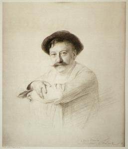 Emile Friant. Portrait d’Aimé Morot (1905)