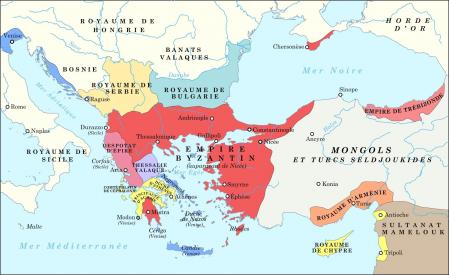 L’Empire byzantin au 13e siècle