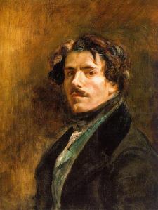 Eugène Delacroix. Autoportrait (1837)