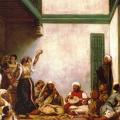 Eugène Delacroix. Noce juive au Maroc (v. 1839)