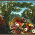 Eugène Delacroix. Panier de fleurs (1848-49)