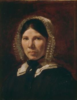 Eugène Delacroix. Portrait de Jeanne-Marie, dite Jenny le Guillou (v. 1840)