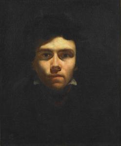 Eugène Delacroix. Autoportrait (1816)