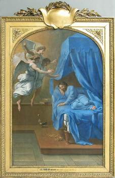 Eustache Le Sueur. Le rêve de saint Bruno (1645-48)
