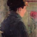 Eva Gonzalès. Étude à une fenêtre (1875-76)