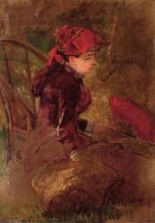 Eva Gonzalès. Le Déjeuner sur l'herbe (1880-82)