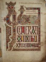 Évangéliaire de Lindisfarne folio 27r (690-721)