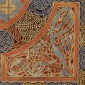 Évangéliaire de Lindisfarne (v. 690-721) folio 94v, détail 2