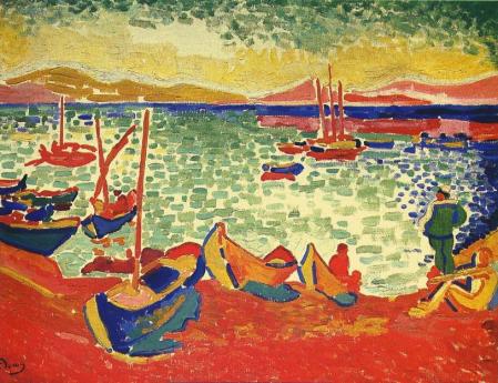 Derain. Bateaux dans le Port, 1905