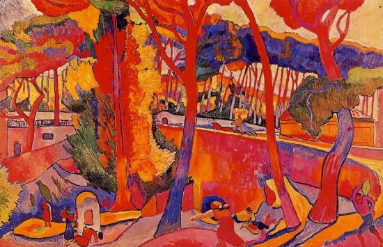 Derain. L'Estaque route tournante, 1906