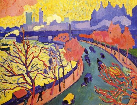 Derain. Pont de Charing Cross à Londres, 1906