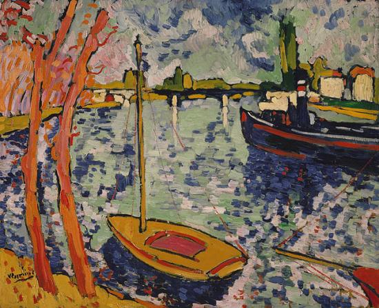 Vlaminck. La Seine à Chatou, 1906