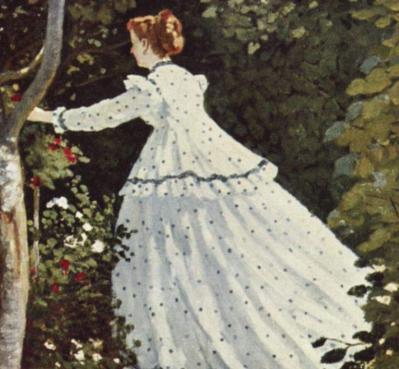 Femmes au jardin détail