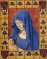 Fouquet. Heures de Simon de Varye. Vierge à l'enfant (v. 1455)