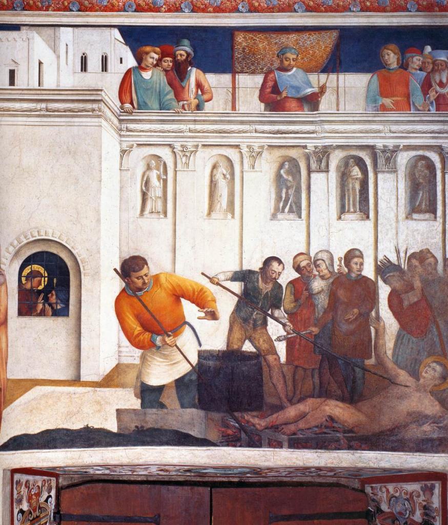 Agenda Fra-angelico-fresques-de-la-chapelle-nicoline-le-martyr-de-saint-laurent-1447-49