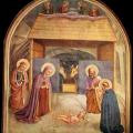 Fra Angelico. Fresques de San Marco. La nativité (1440-41)