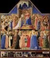 Fra Angelico. Le couronnement de la Vierge (v. 1434-35)